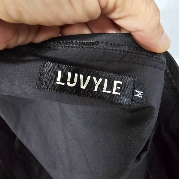 Black Floral Lace Backless Tank Goth Boho Romantic Coquette Retro Club M - Picture 7 of 10